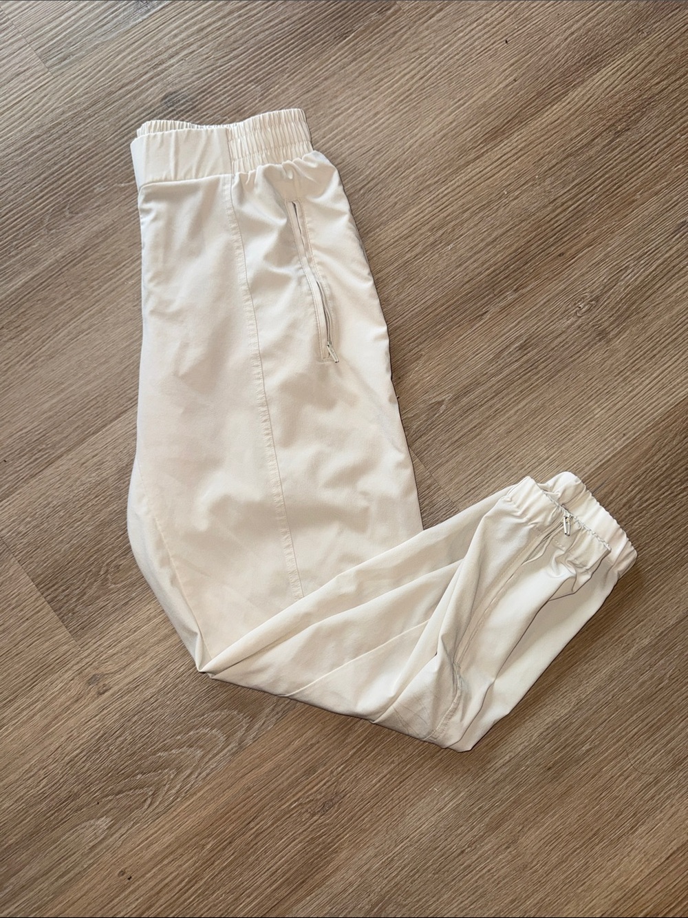 OLD NAVY StretchTech Dry Quick Elastic Waist Zipper Ankle Decor Joggers Pants